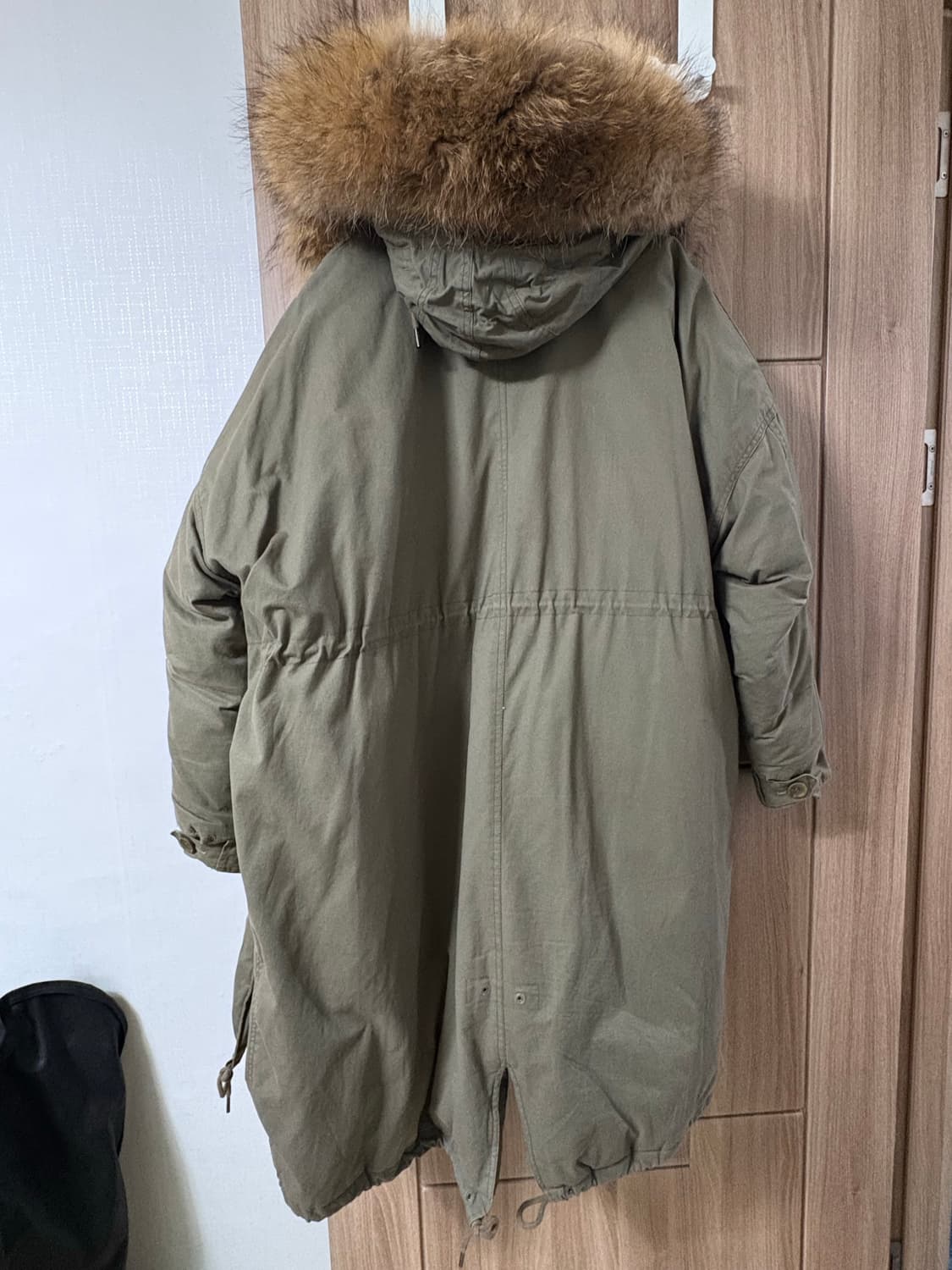 피쉬테일 퍼 파카(라쿤 퍼) 상품이미지2