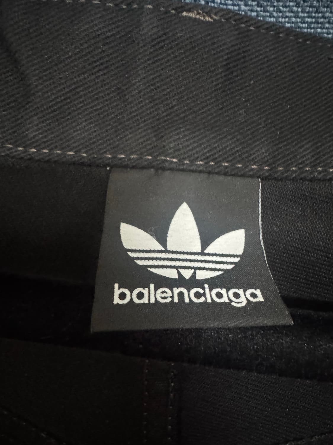 상의1/하의xs) 발렌시아가 X 아디다스 데님 세트 상품이미지7