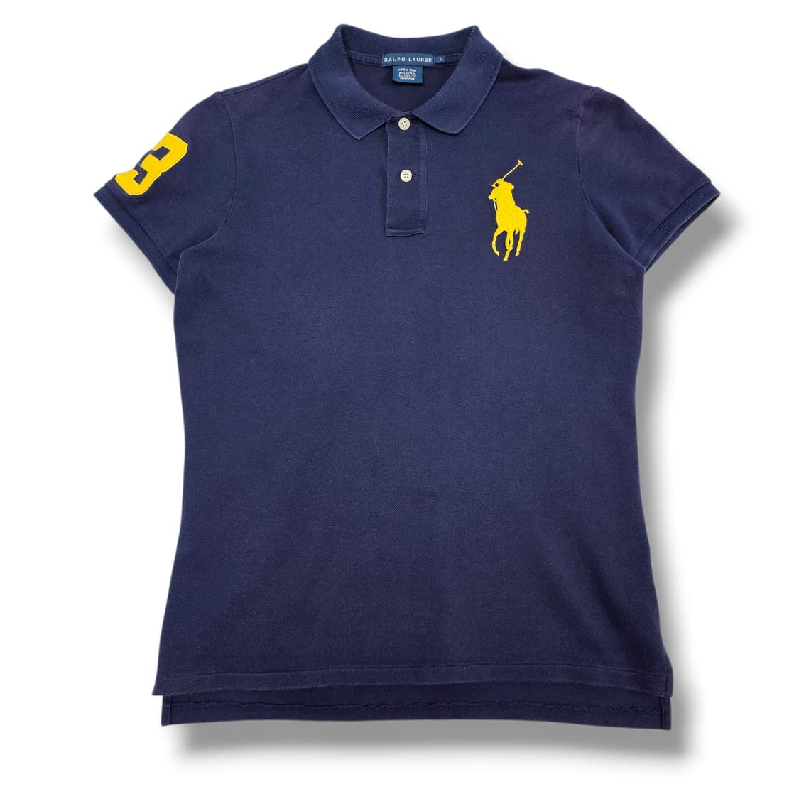 L POLO 폴로 랄프로렌 빅포니 피케 셔츠 네이비 상품이미지2