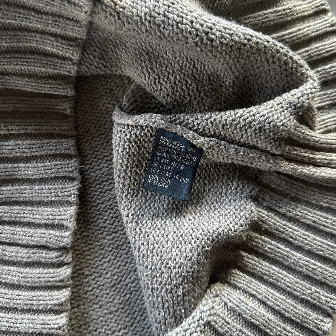 [M]폴로 랄프로렌 그레이 코튼 니트 스웨터  상품이미지9