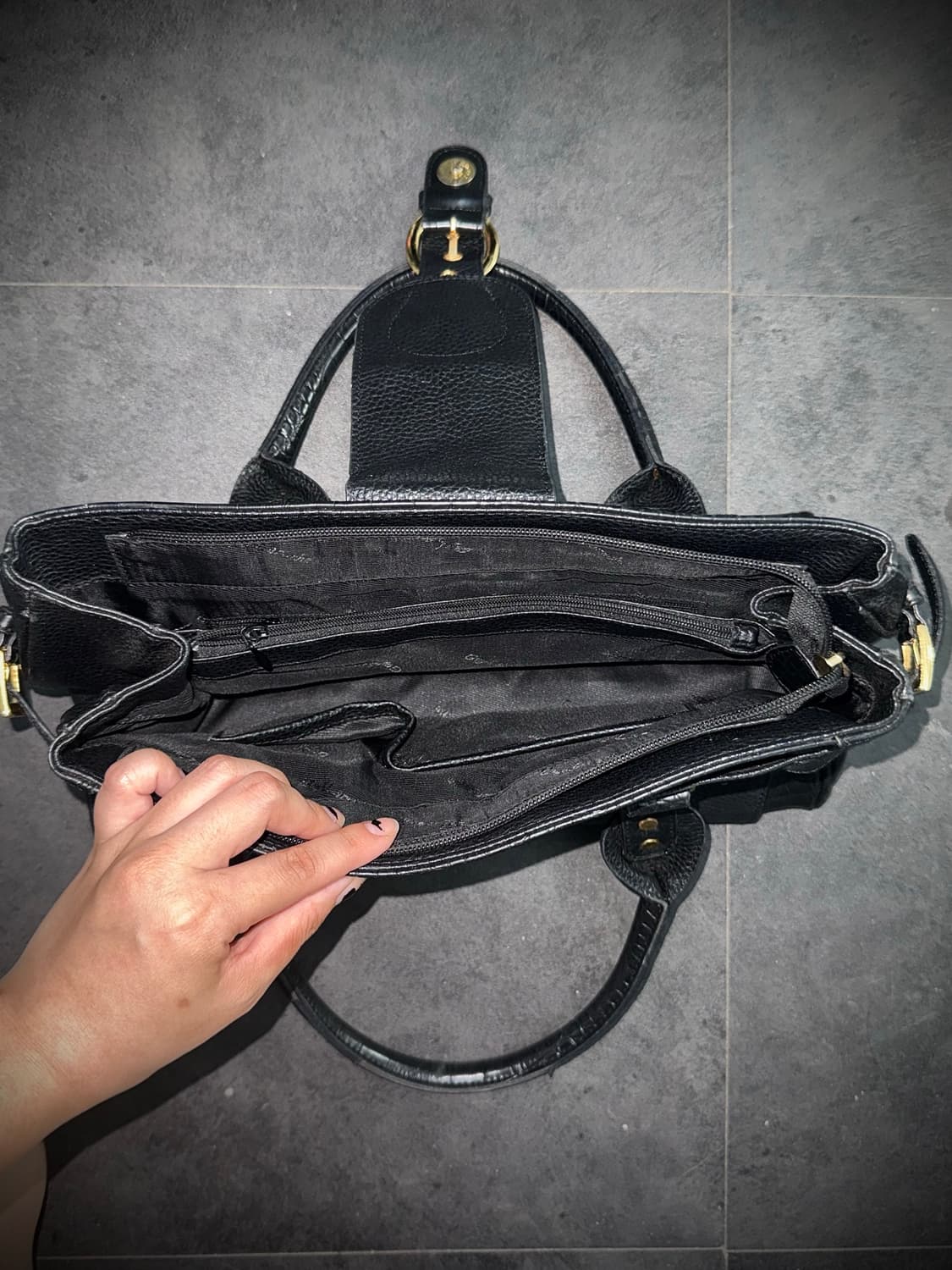 00s leather detailed bag 상품이미지2
