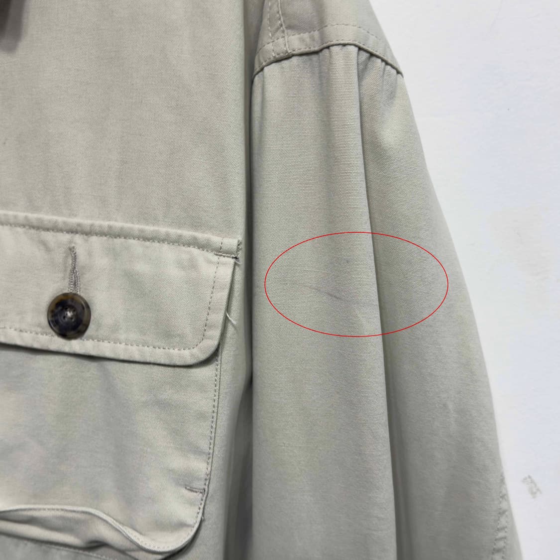 올드갭 레더 카라넥 헌팅 자켓 상품이미지7