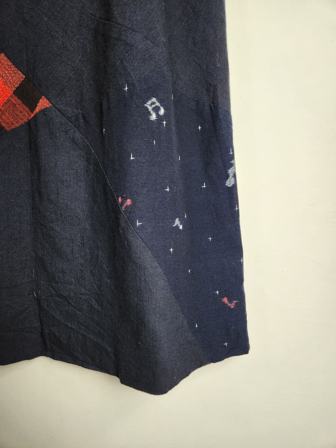 패치워크 체크 스커트 상품이미지9