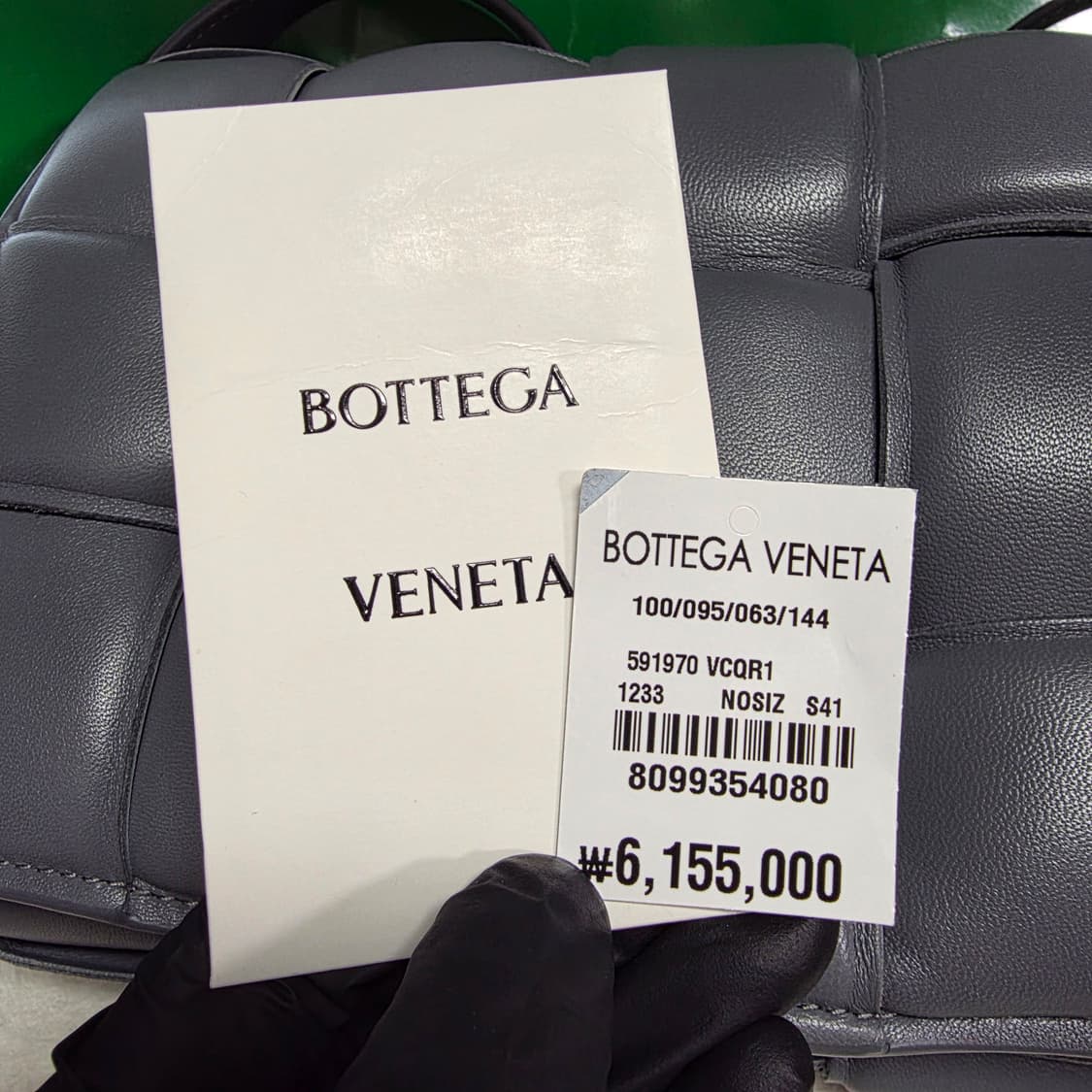 {클로젯}[Os]보테가베네타 패디드 레더 카세트백 썬더 상품이미지9