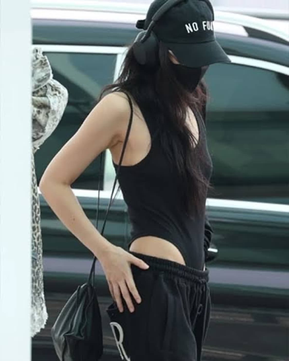 락케이크 아플리케 R 포켓 조커 - 차콜 상품이미지3