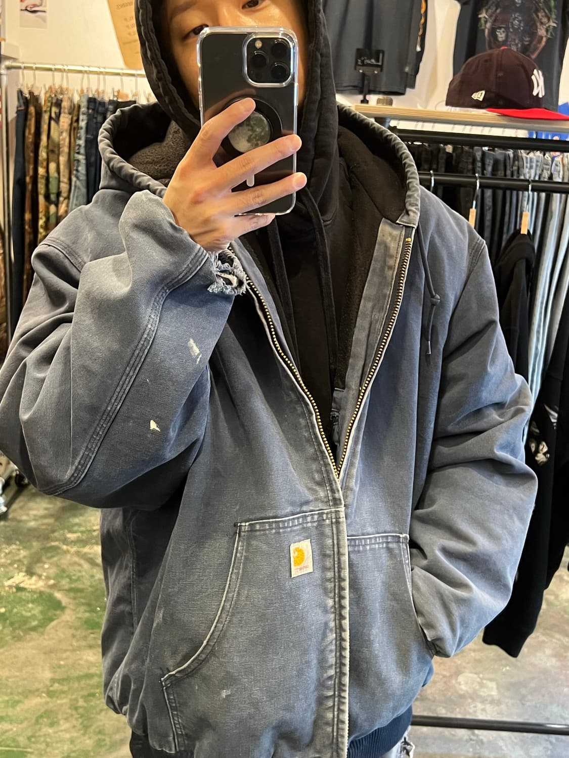 칼하트 액티브 자켓 00s J140 DNY 2XL 상품이미지10