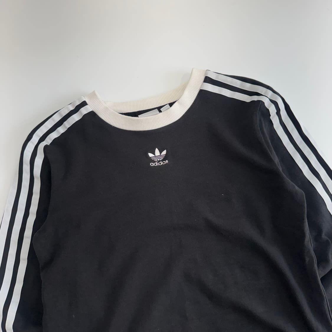 Adidas 아디다스 스몰 파이어로고 블랙 트랙탑 롱슬리브 상품이미지4