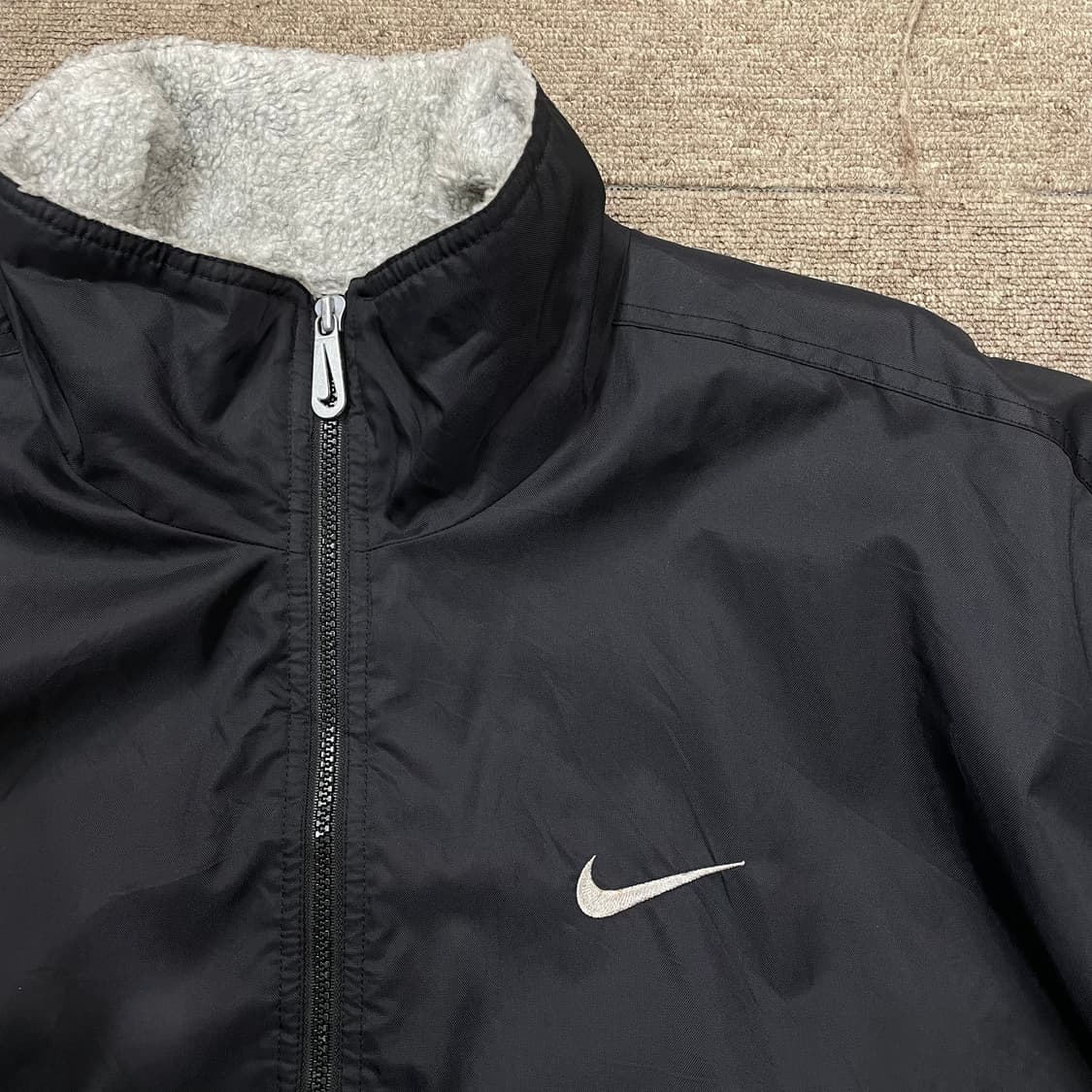 (XL) 90's Nike 나이키 양털 쉐르파 점퍼 상품이미지3