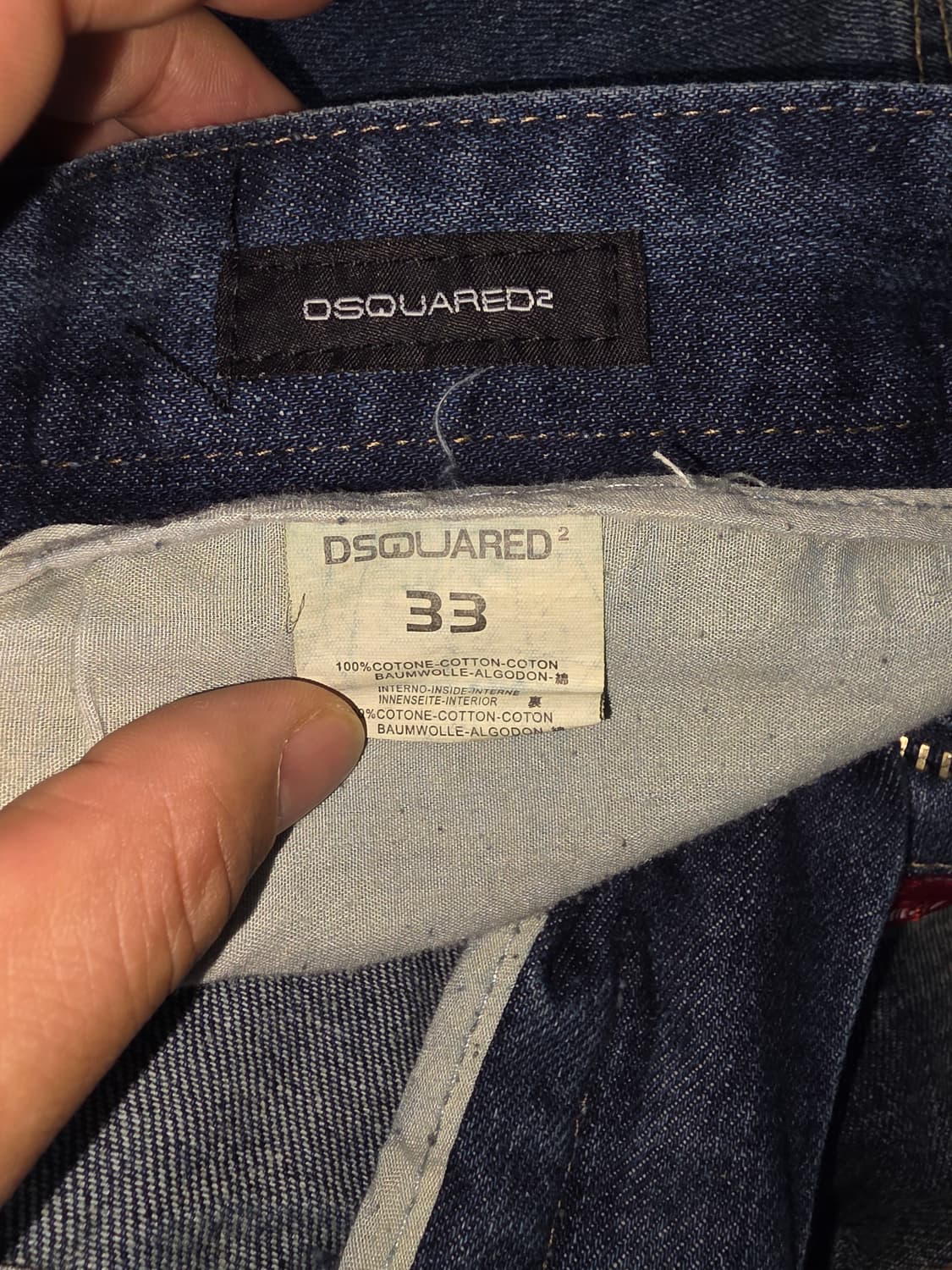 DSQUARED2 데님 청바지 33사이즈 상품이미지5