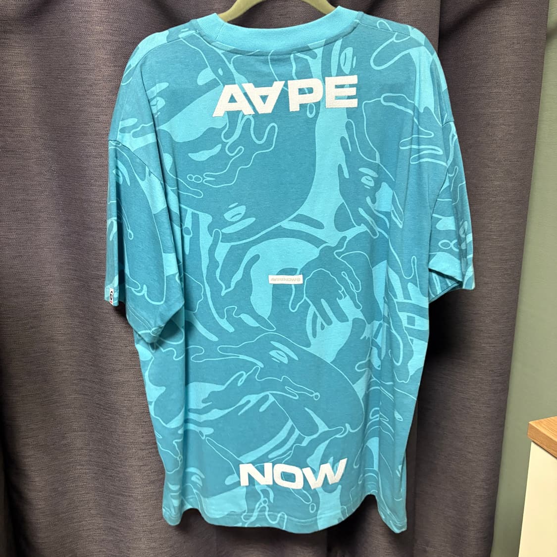 AAPE 에이프 카모플라주 반팔 티셔츠 상품이미지4