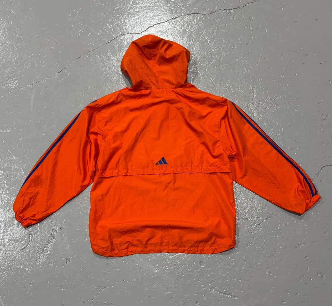 90s 아디다스(adidas)  오렌지 블루 아노락 윈드브레이커 상품이미지6