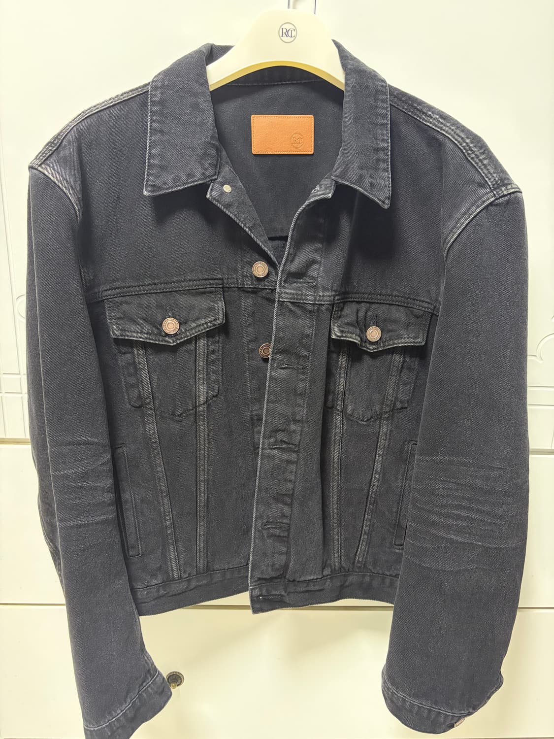 (M사이즈)렉토 빈센트 데님 트러커 자켓 상품이미지2