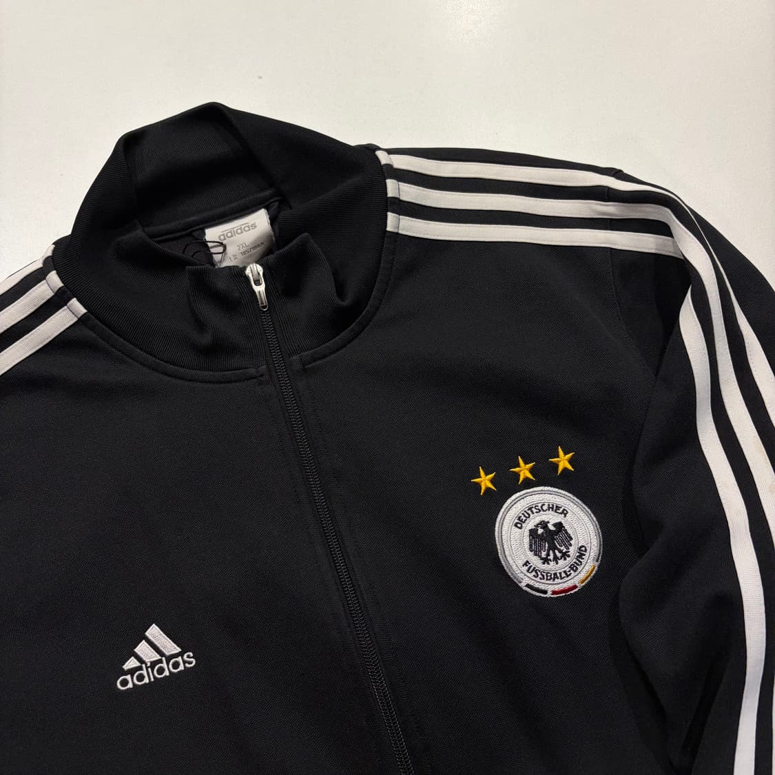 [2XL] 09s 아디다스 독일 축구 국가대표 트랙탑 블랙 져지 C844 상품이미지3