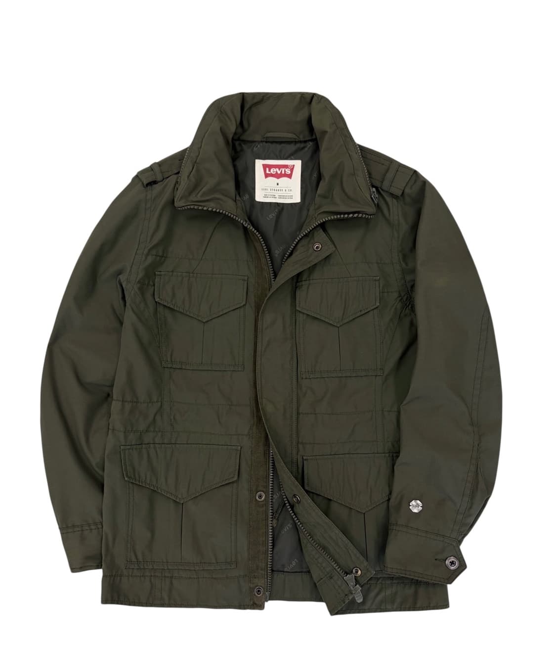 리바이스 밀리터리 자켓 카키 (M) 상품이미지1