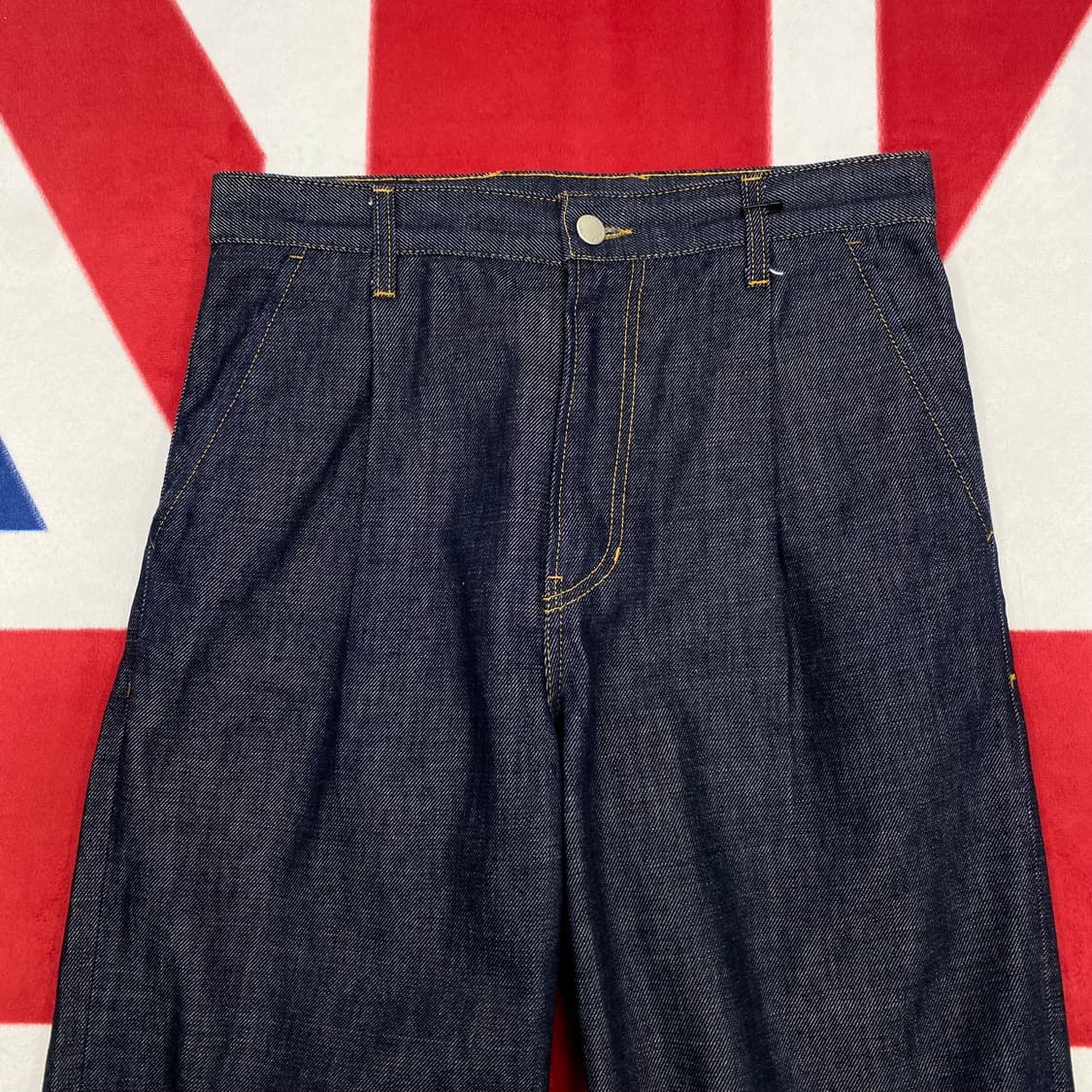 솔리드옴므 원턱 데님팬츠 46 상품이미지2