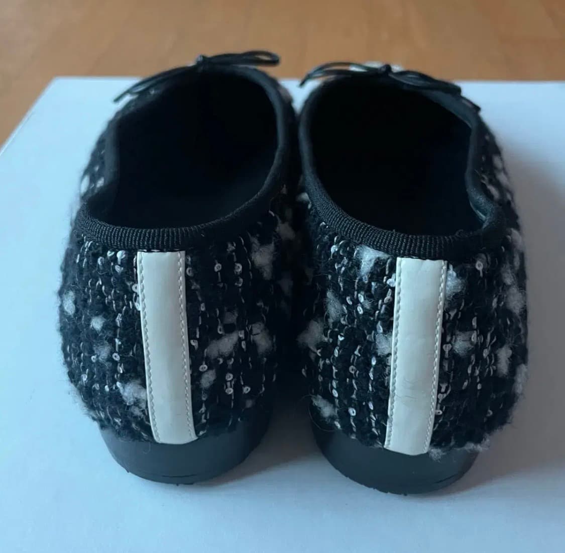 샤넬 트위드 발레리나 플랫 37 상품이미지7