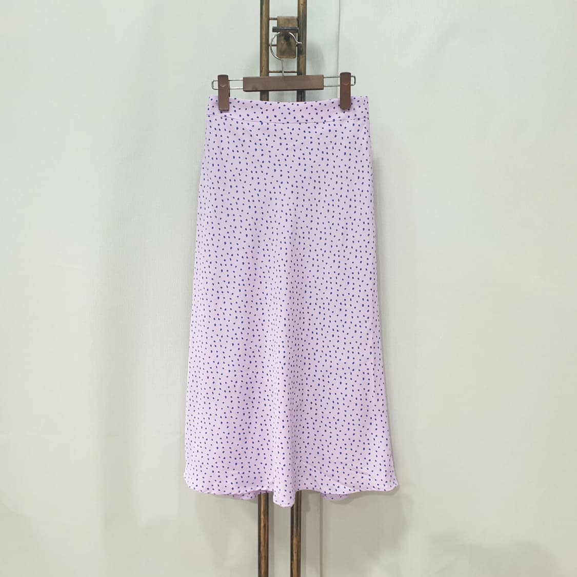 Les Beiges 도트사틴 스커트 S 상품이미지3