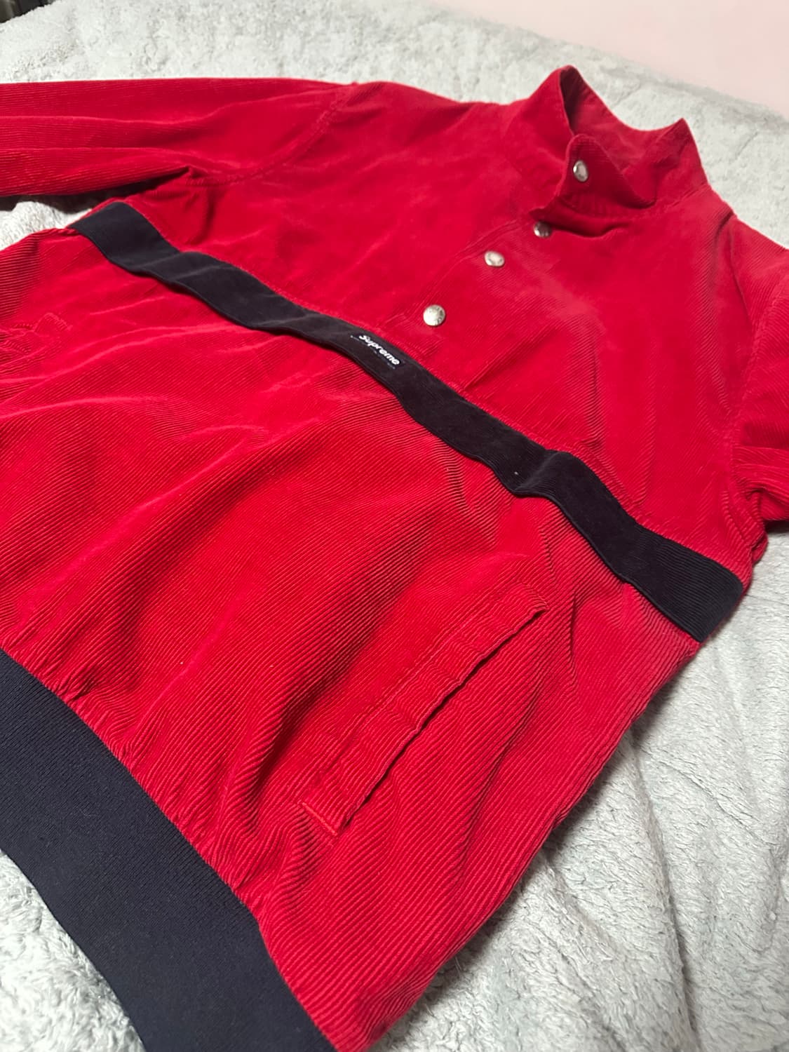 슈프림 코듀로이 스냅 풀오버 12ss 상품이미지6