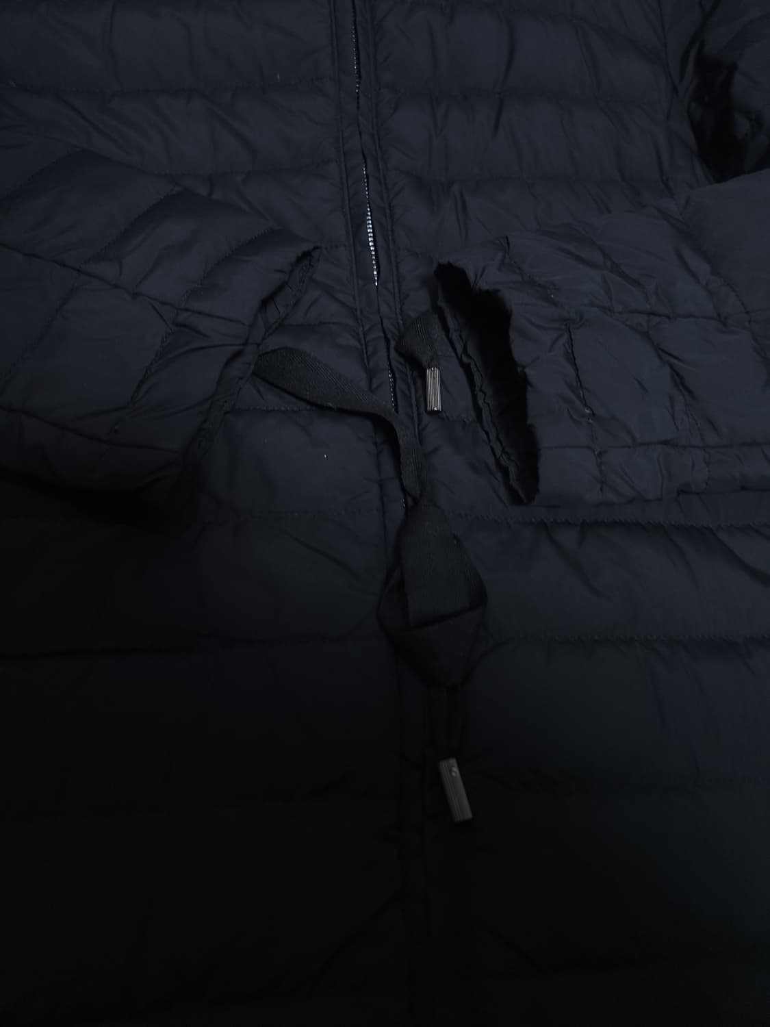 아이더 경량 거위털 후드 롱 패딩자켓, M 상품이미지5