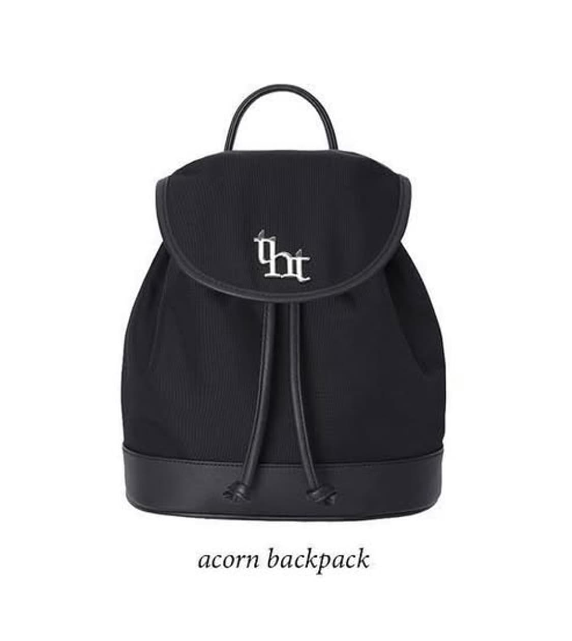 쓰리타임즈 Acorn backpack (블랙) 상품이미지2