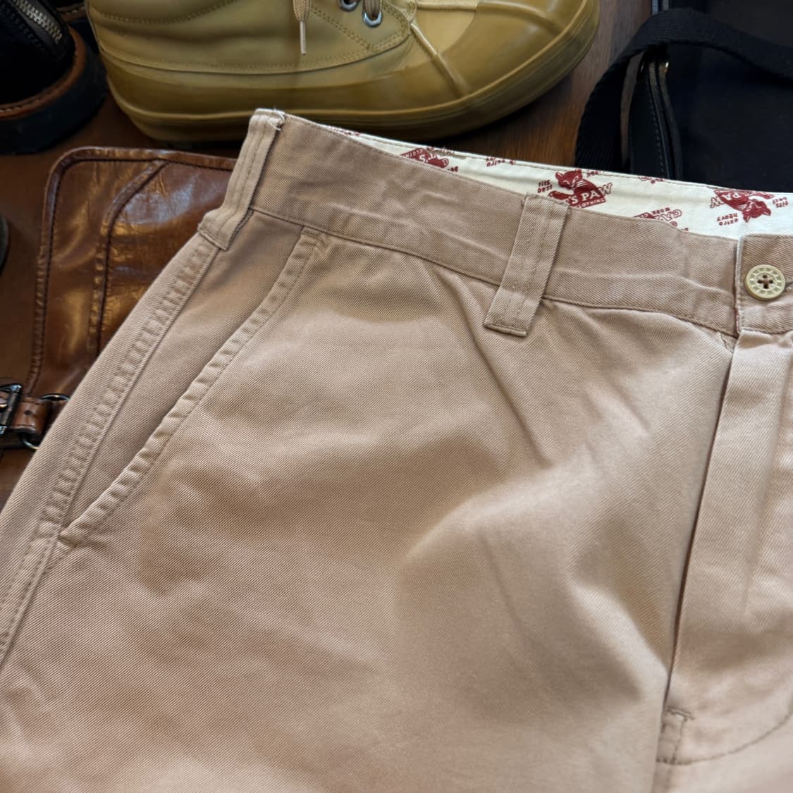 캣츠 포 BY 토요 엔터프라이즈 와이드 스트레이트 치노 팬츠 34 35 상품이미지5