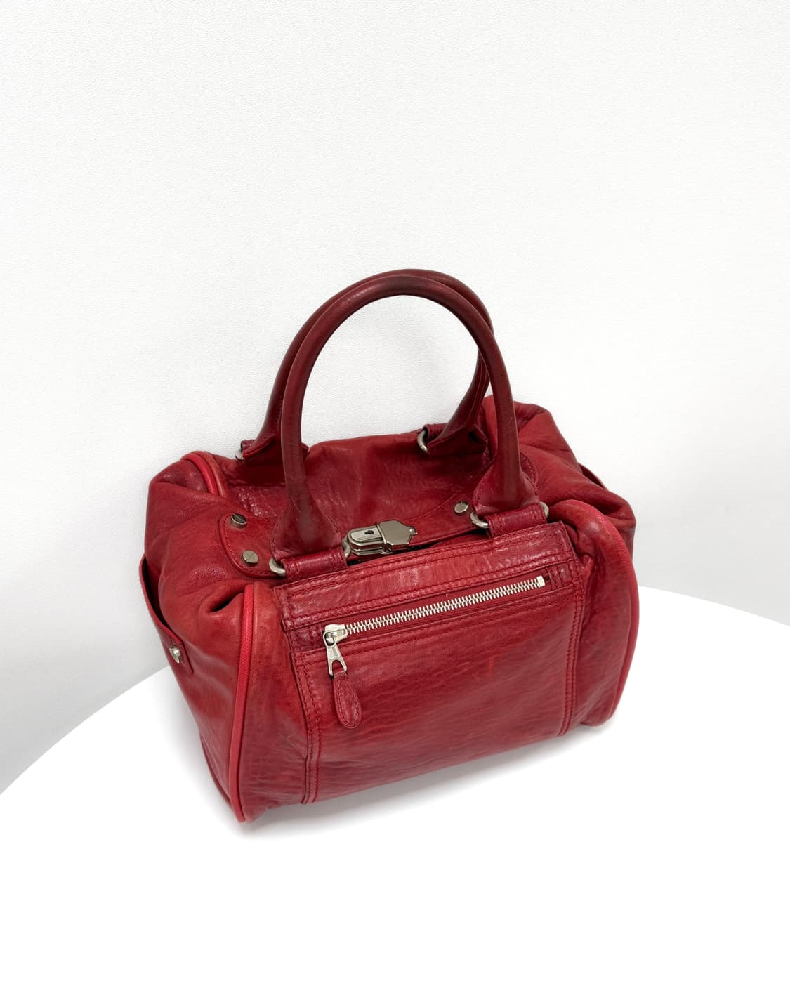 발렌시아가 휘슬 레더 백 상품이미지1