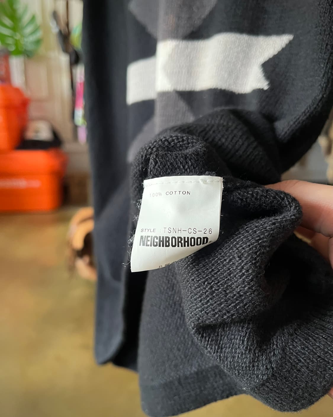 NEIGHBORHOOD 03ss Navajo Black Knit Vest 상품이미지6
