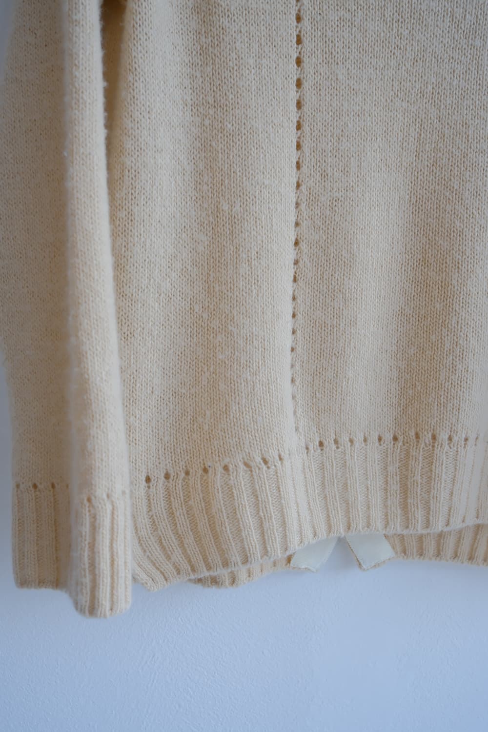 Cashmere back button cardigan 상품이미지8