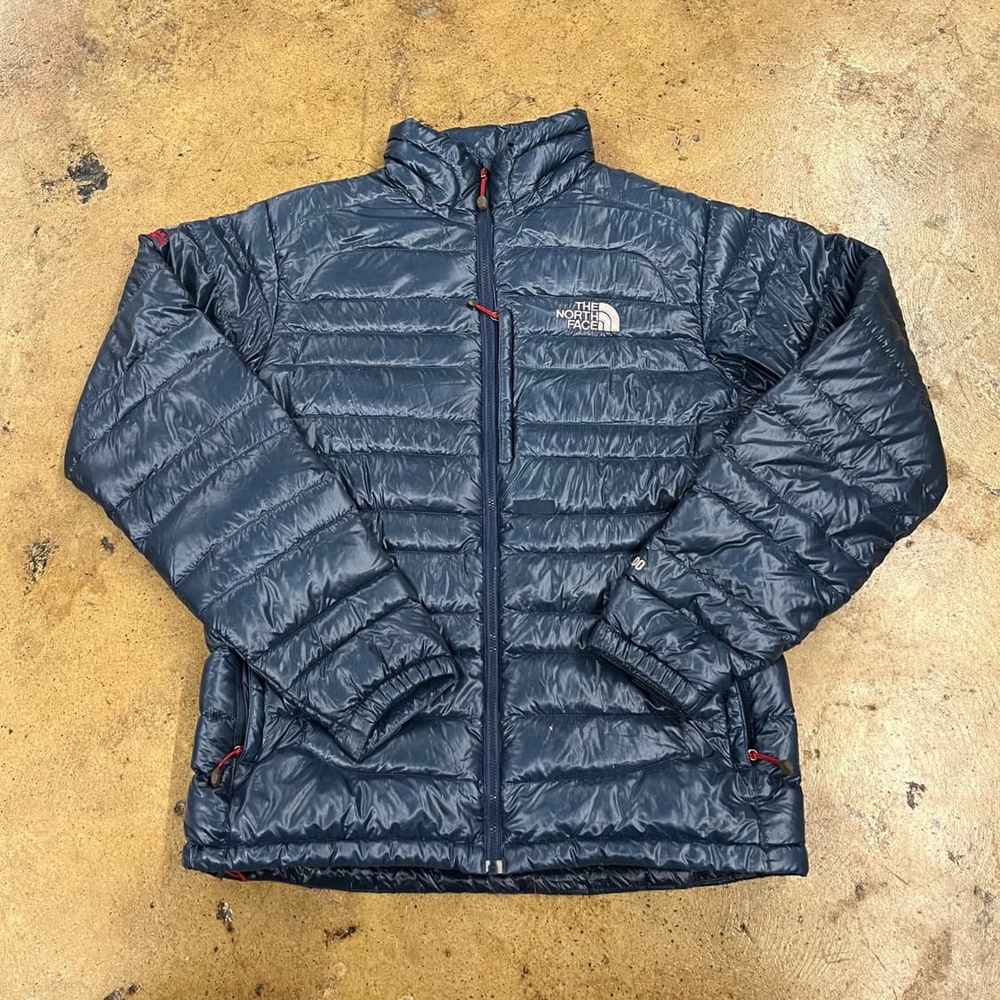 [정품/90] 노스페이스 패딩 네이비 800 b19 상품이미지2