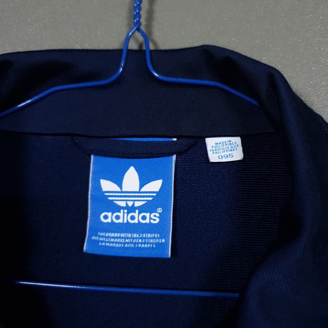 M) 아디다스 희귀 유로파 파이어버드 트랙탑 져지 자켓 네이비 95 상품이미지7