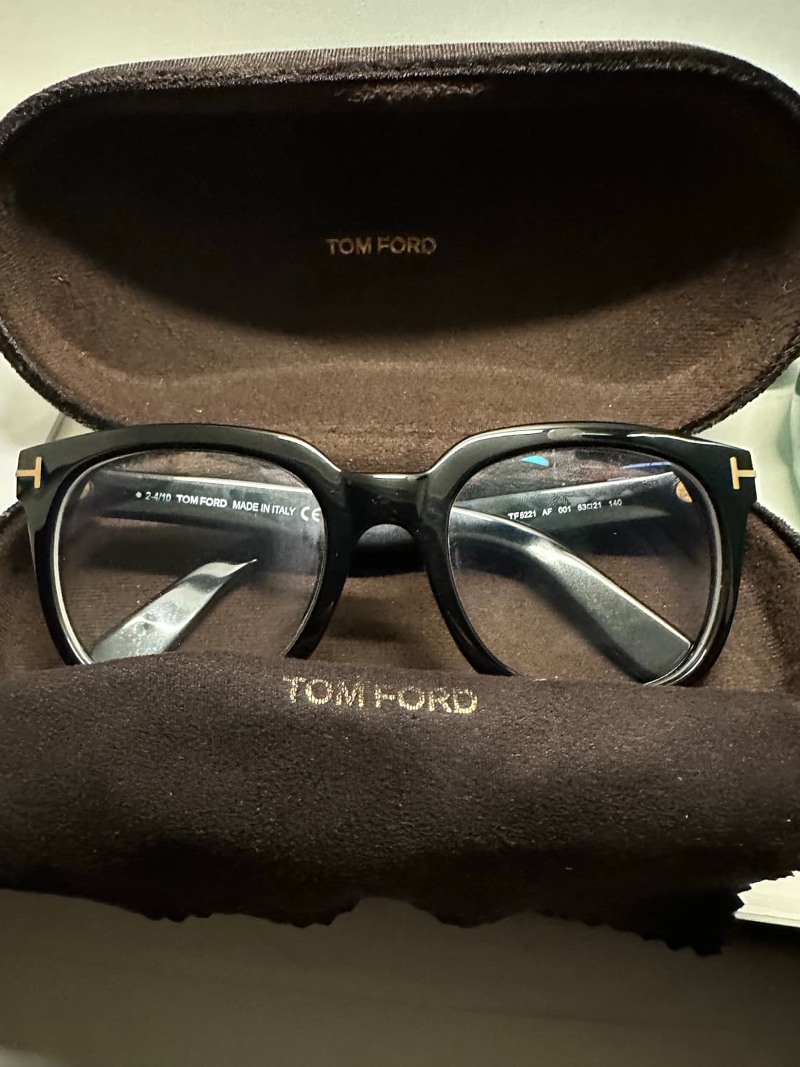 톰포드 tf 5221 블랙 안경 유일 매물 마지막 가격 상품이미지1
