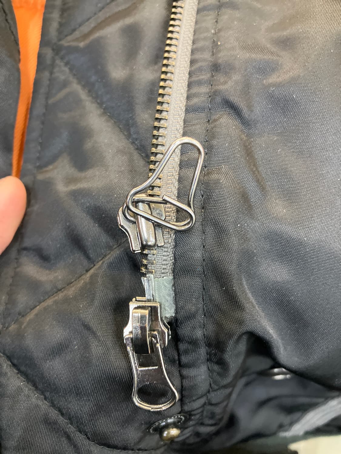 아비렉스 라쿤 후드 패딩 점퍼 M 상품이미지8