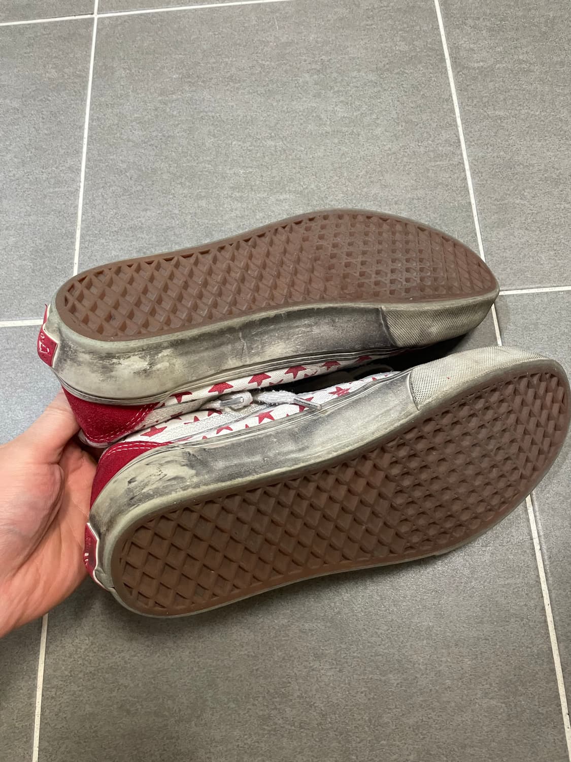 반스 비앙카샹동 올드스쿨 레드 화이트 265 상품이미지3