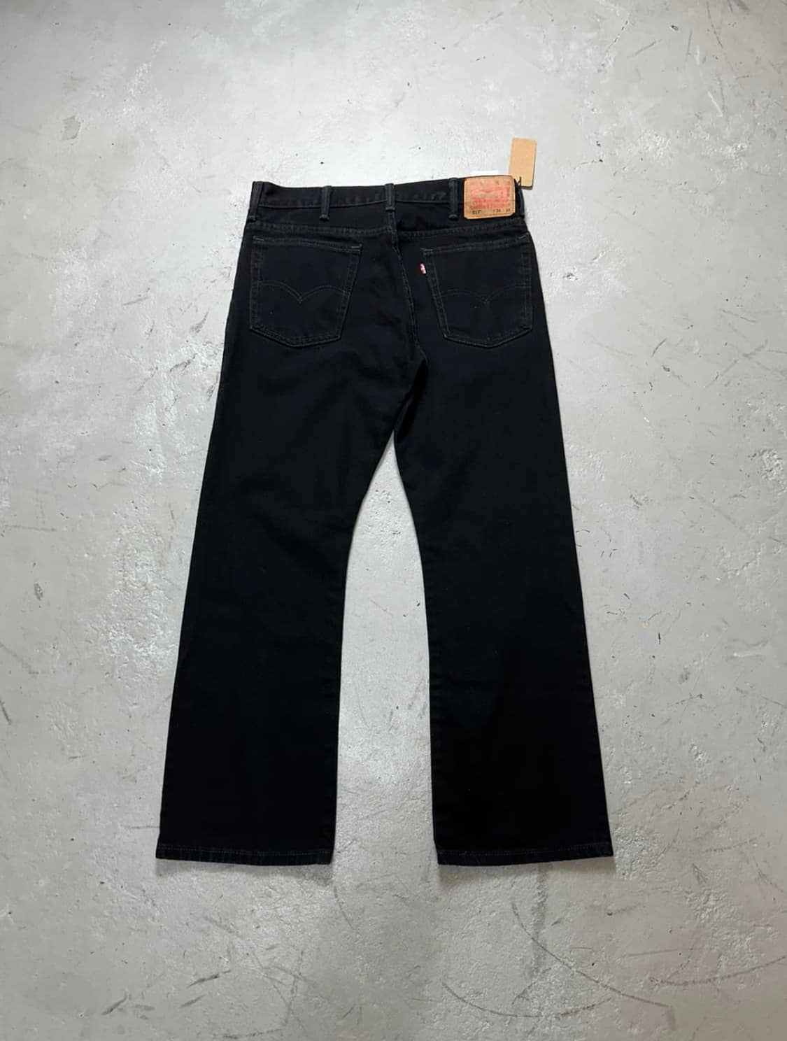 [34] 00‘s 리바이스 517 블랙 부츠컷 데님 상품이미지2