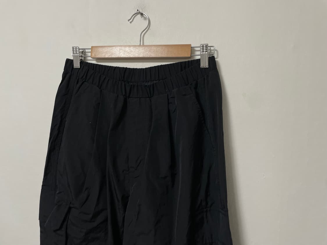 30-32 디미트리블랙 나일론 카고 와이드바지 정품 상품이미지2