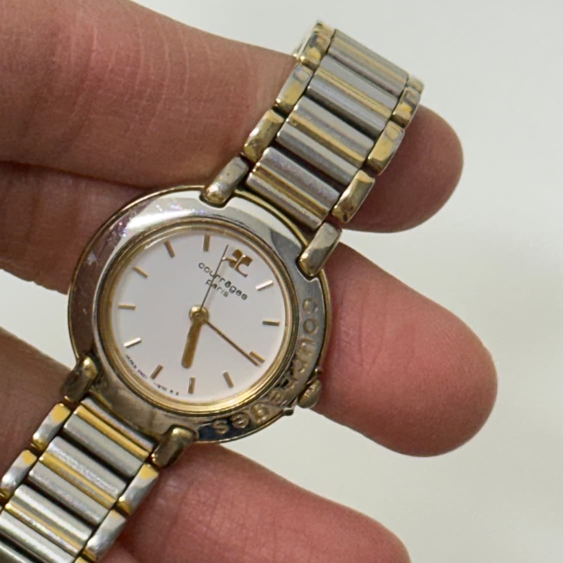 꾸레쥬 메탈 시계 상품이미지4