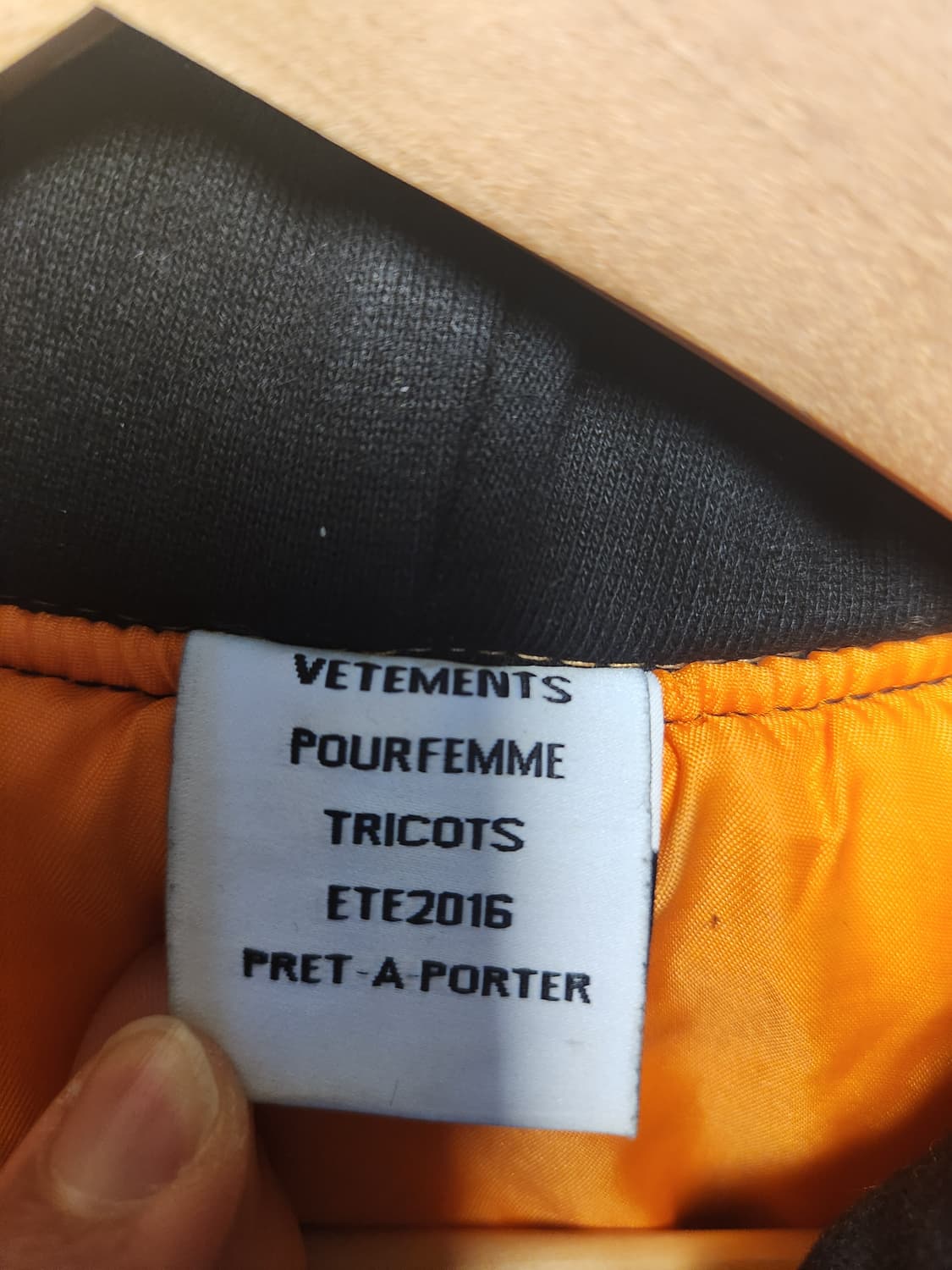 빈티지 다크니스 후드 봄버자켓 상품이미지3