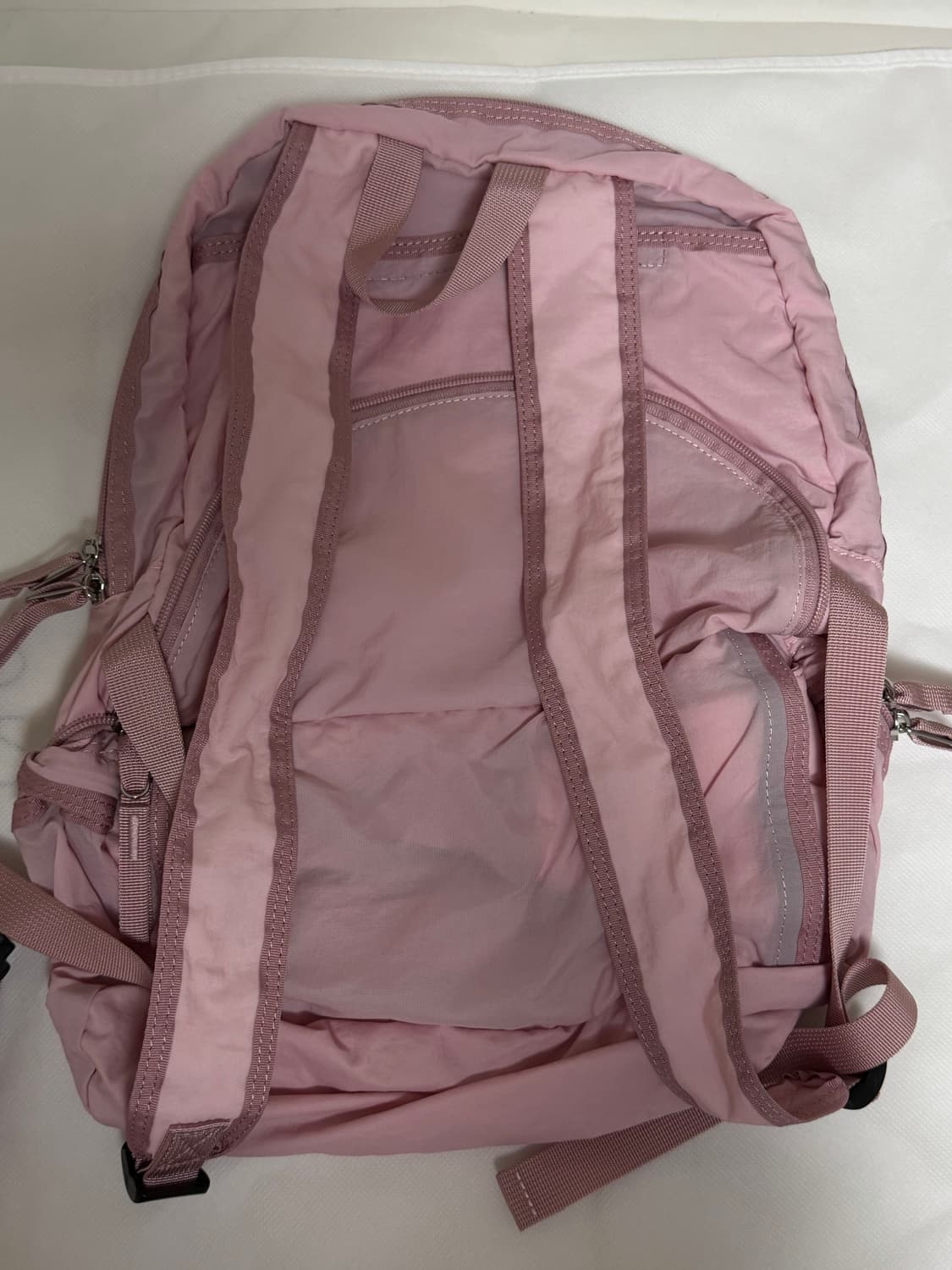 아카이브앱크 리본빛 투웨이 백팩 핑크 상품이미지3