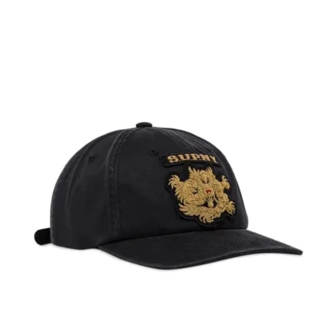 슈프림 불리온 드래곤 6-패널 블랙 - 25SS 상품이미지1