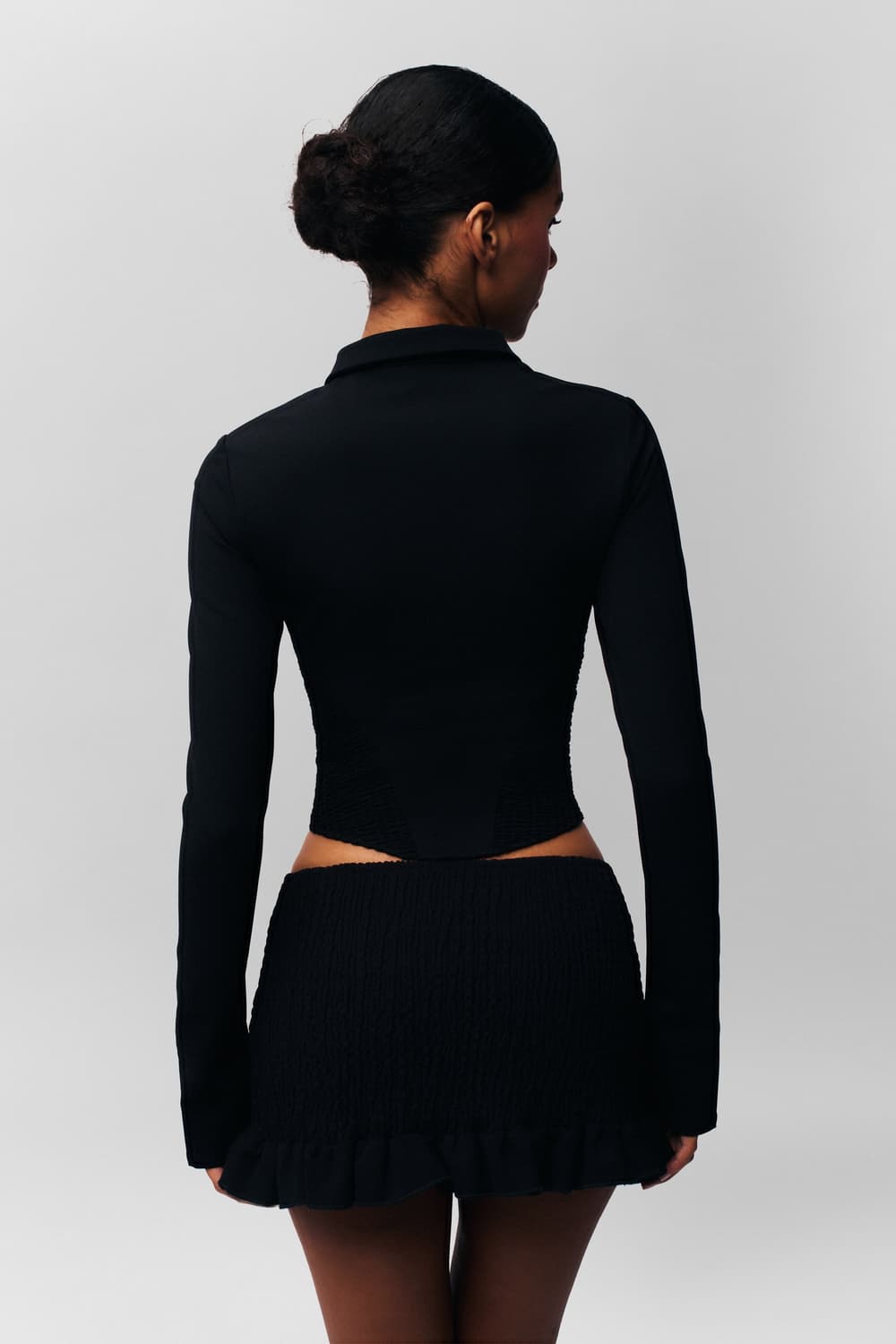[S,M]귀조 25fw Apolline Smocked 자켓 상품이미지9