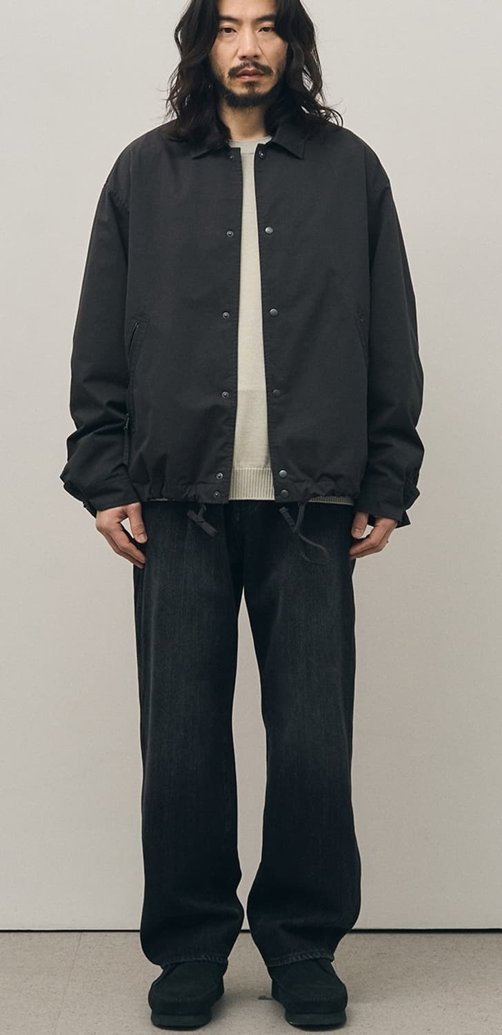 러프사이드 코치자켓 차콜 1 상품이미지3