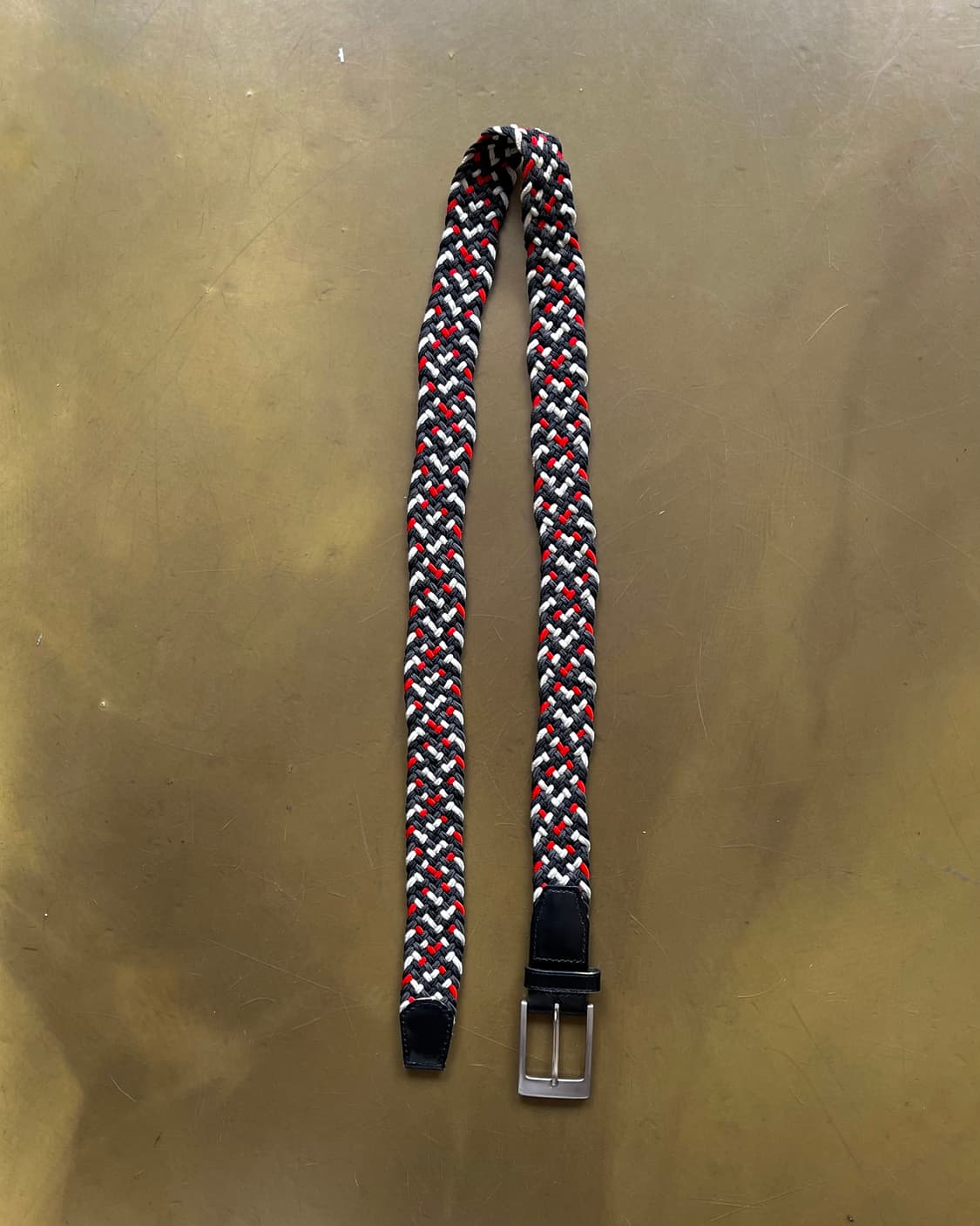 TAKEO KIKUCHI Vintage Woven Long Belt 상품이미지3