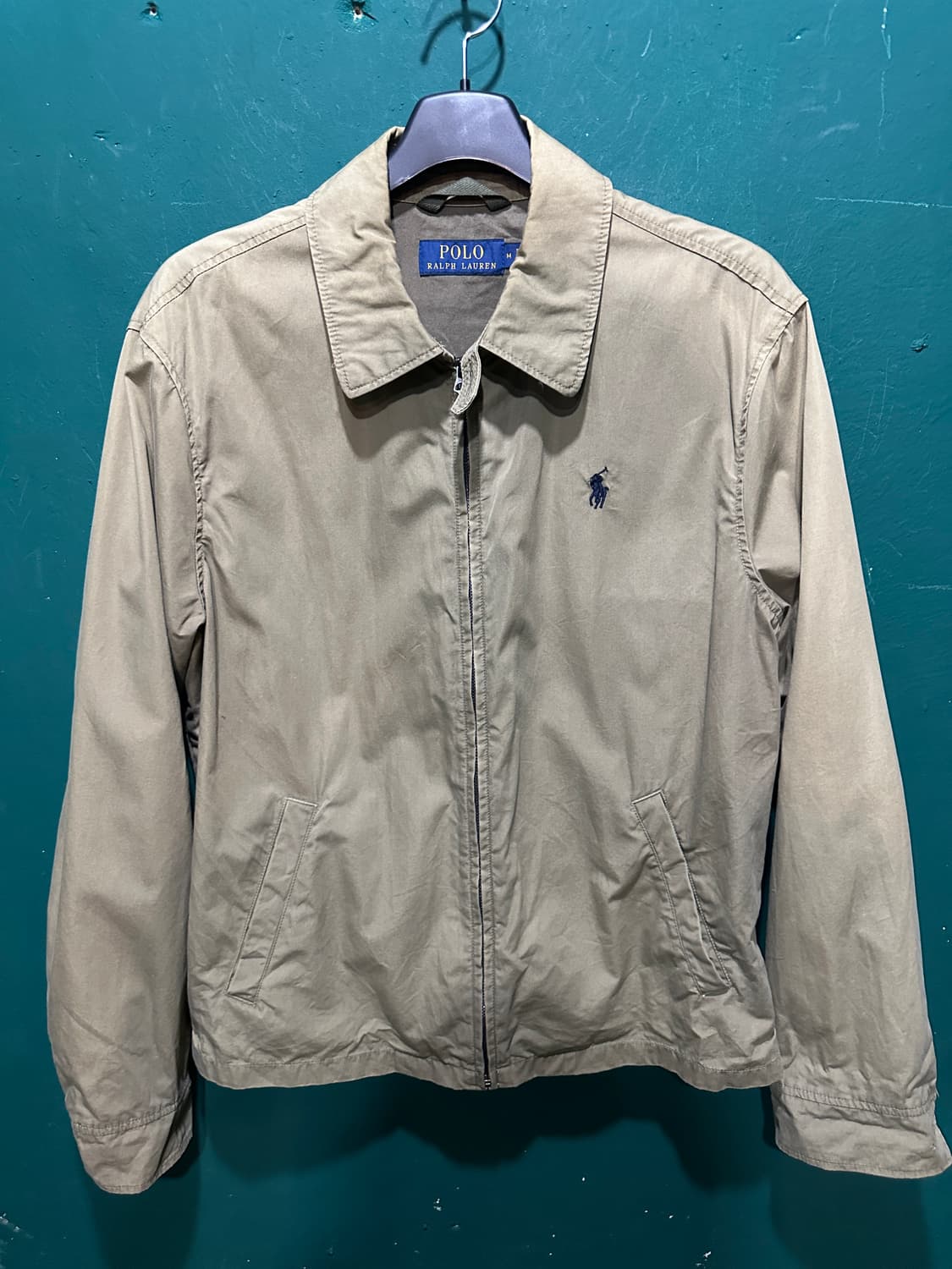 폴로 스윙톱자켓 베이지M 상품이미지1