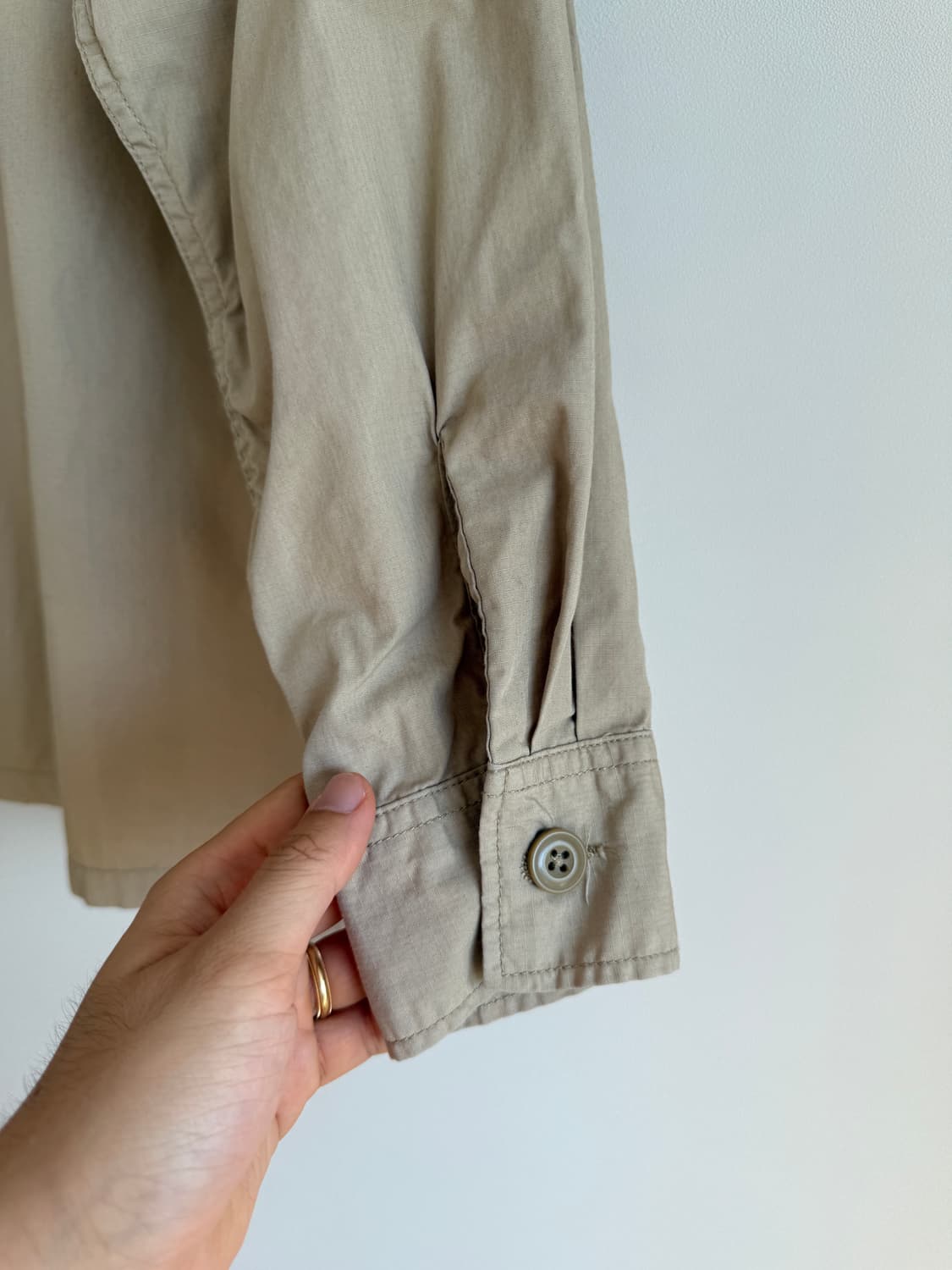 GU 사파리 오픈카라 셔츠자켓 상품이미지6