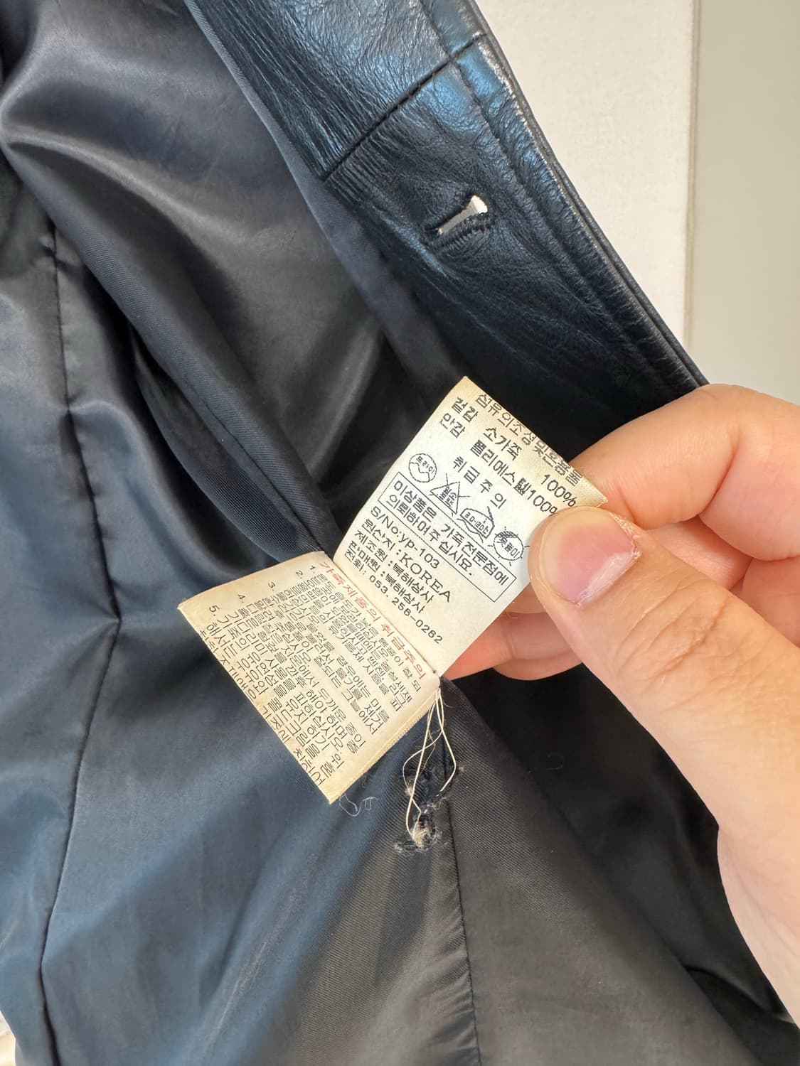 (105)소가죽 카코트 가죽 자켓 상품이미지6