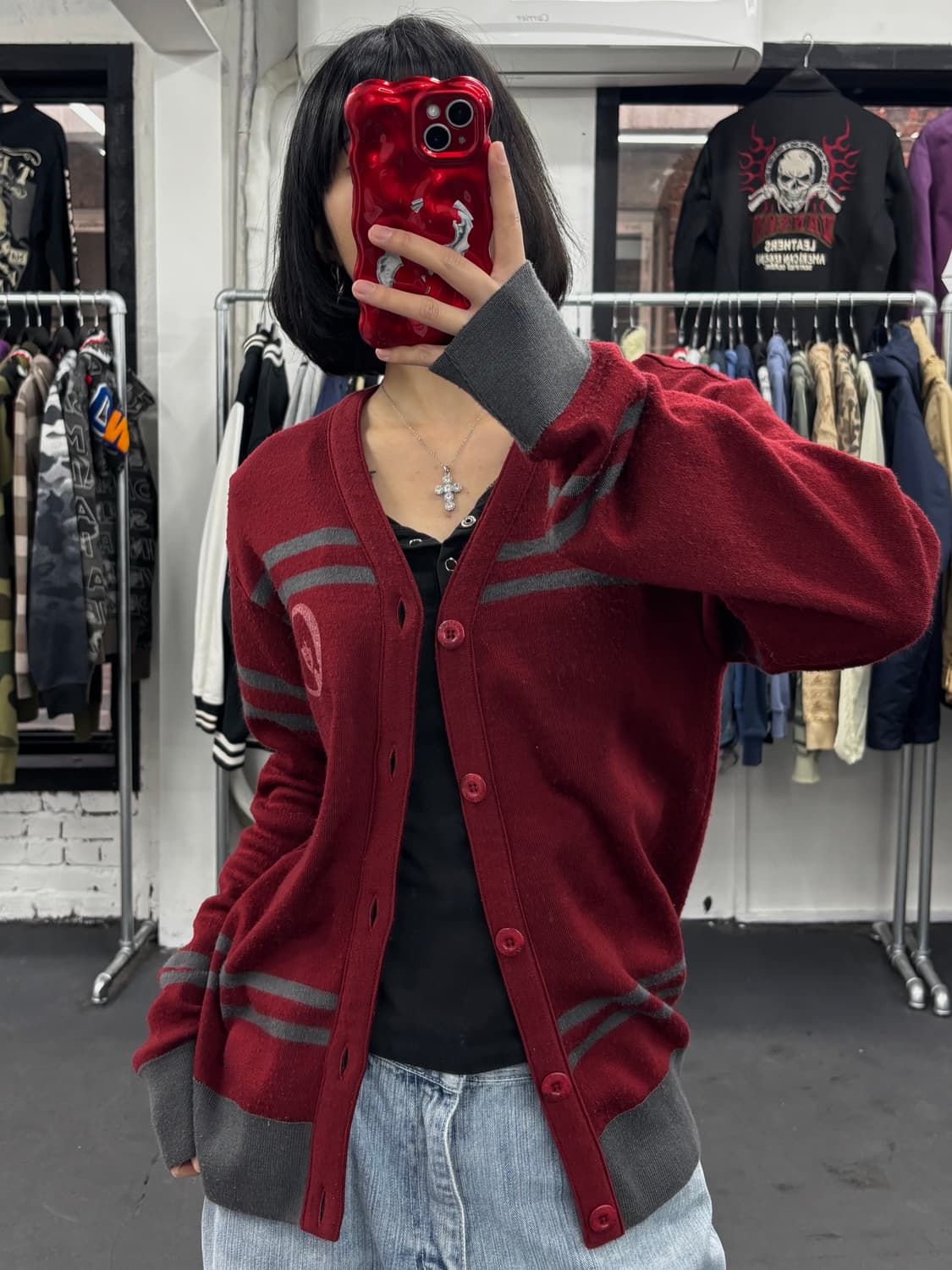 히스테릭 글래머 히스걸 가디건  상품이미지2