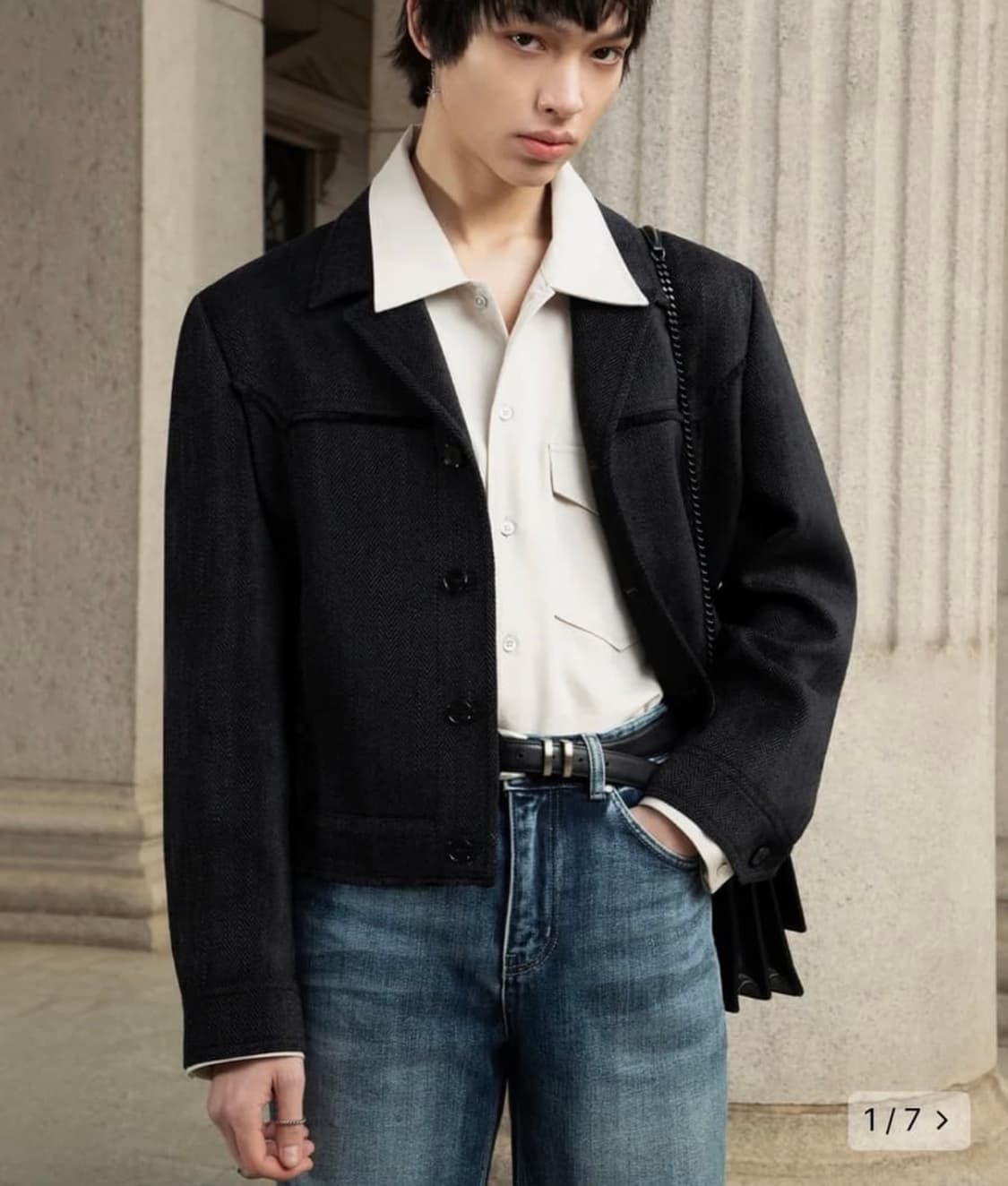 엘무드 나르시스 트위드 자켓 46 상품이미지1