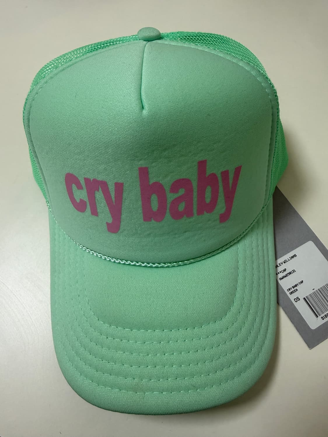 애슐리윌리엄스 크라이베이비 캡 상품이미지1