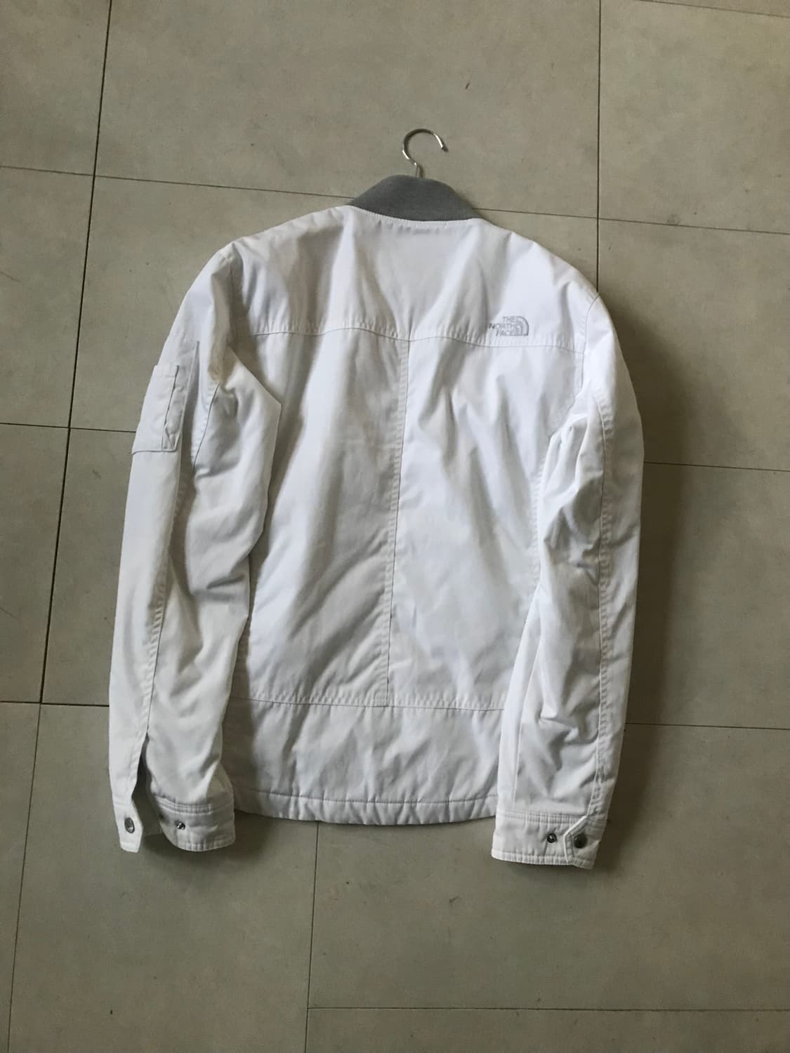 노페 화이트 실버 패딩 상품이미지10