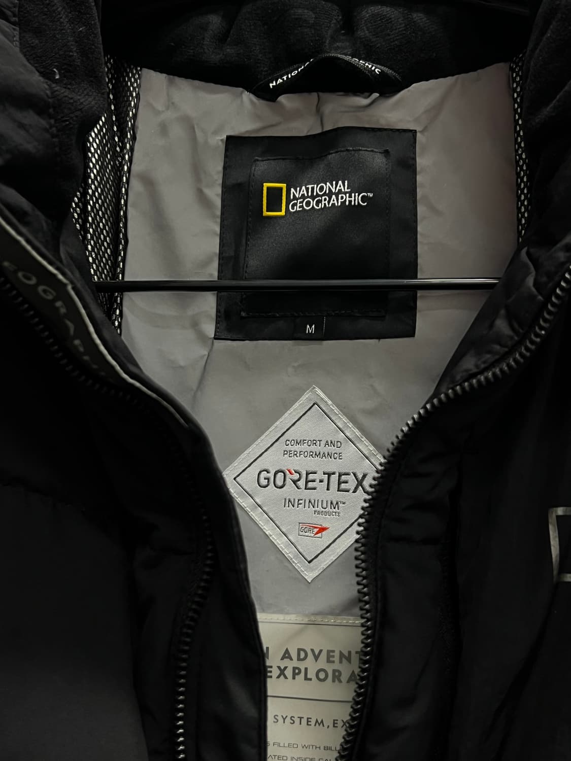 내셔널지오그래픽 고어텍스 톨리만 숏기장 구스다운 패딩 자켓 상품이미지4